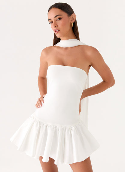 Vestido Mini Ros - Cor Branca