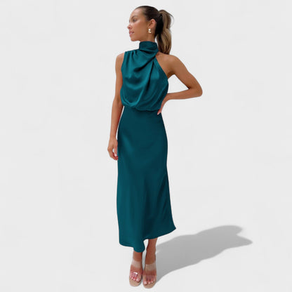 Alba - Elegance Satin Dress