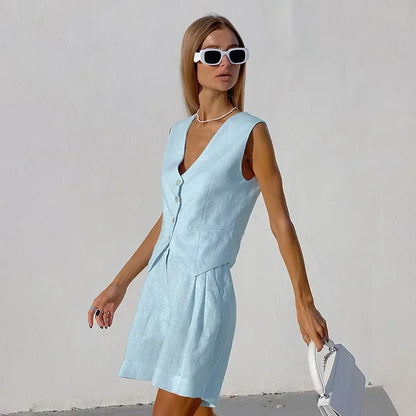Conjunto de Verano Estilo Parisino