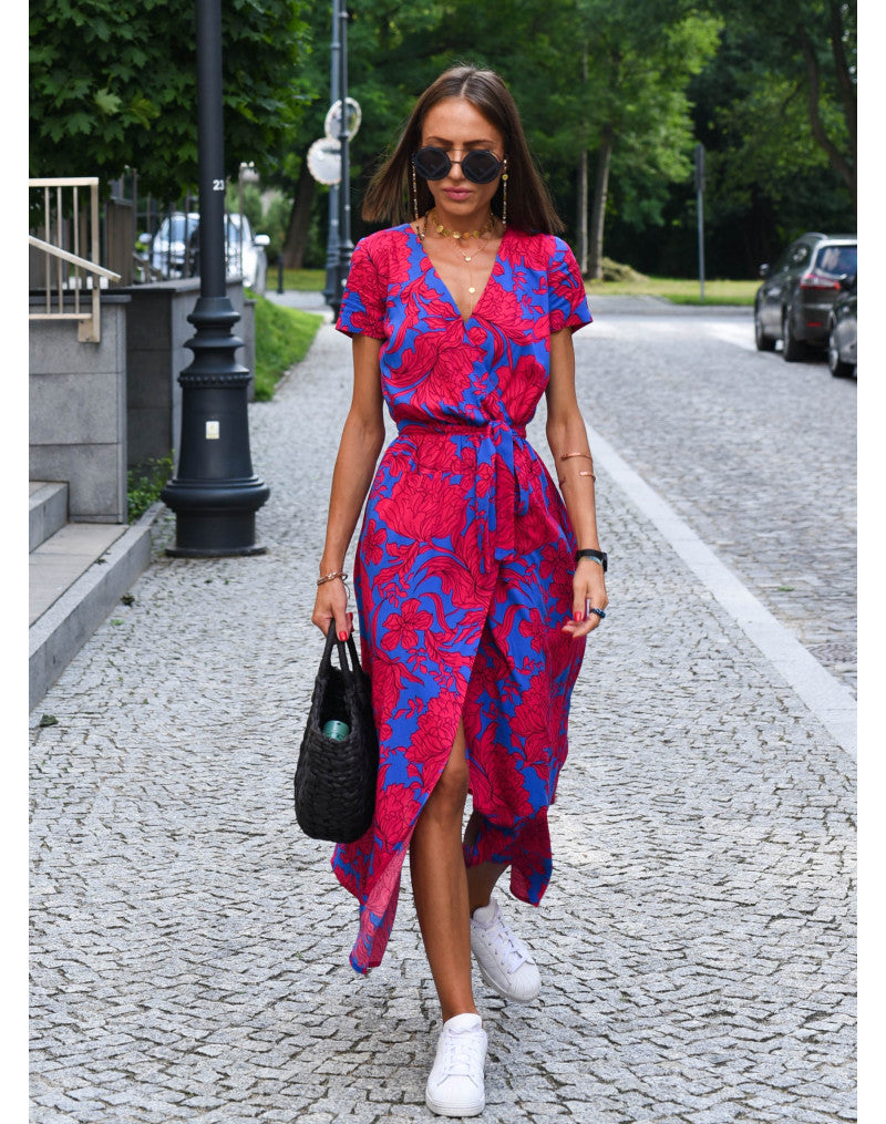 Amélia - Midi Floral Dress