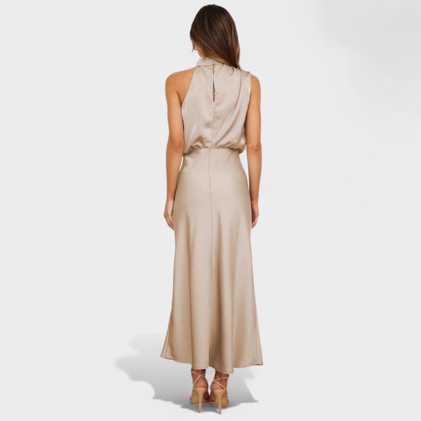 Alba - Elegance Satin Dress