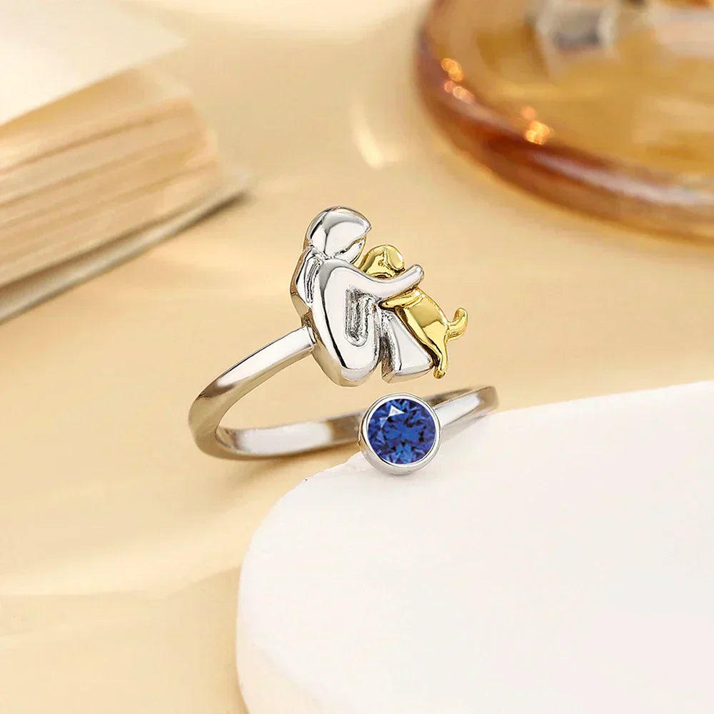 Anillo Abrazo de Perro