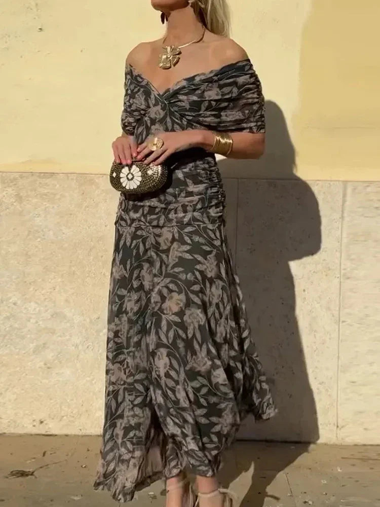 Luana - Vestido Chic con Escote en V