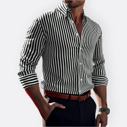 Artur - Camisa Clássica Listrada