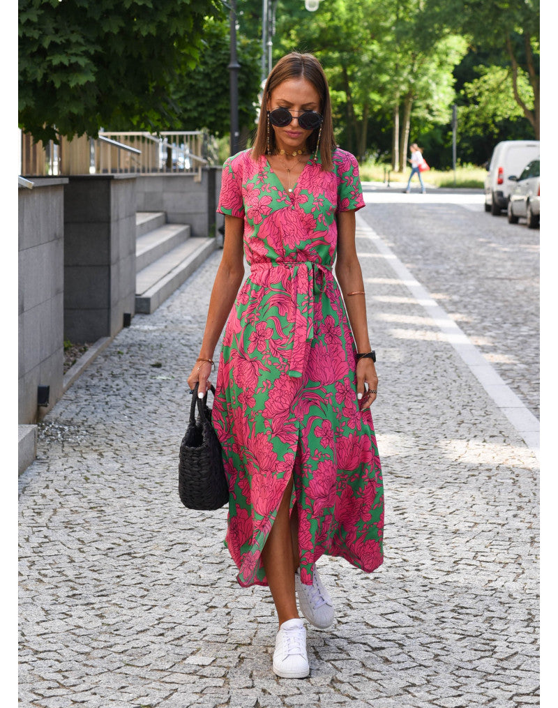 Amélia - Midi Floral Dress