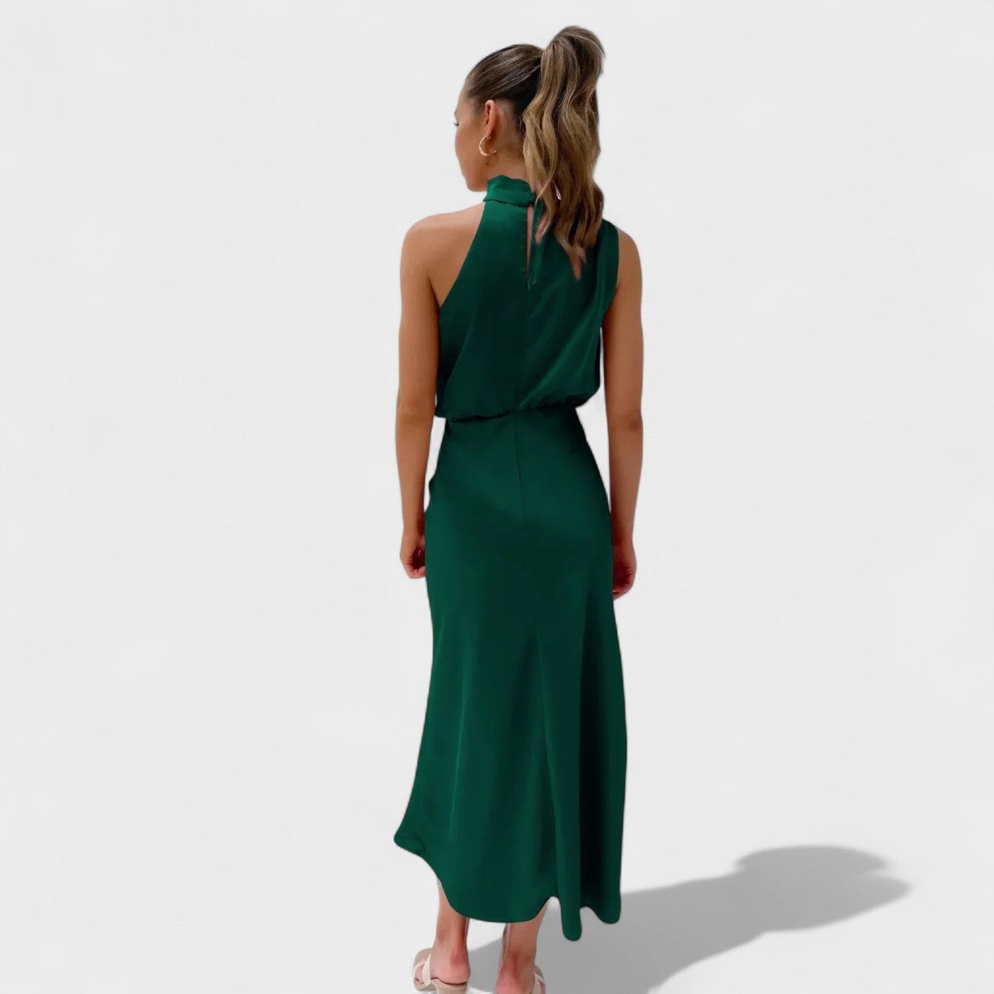 Alba - Elegance Satin Dress