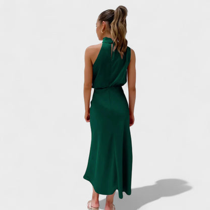Alba - Elegance Satin Dress