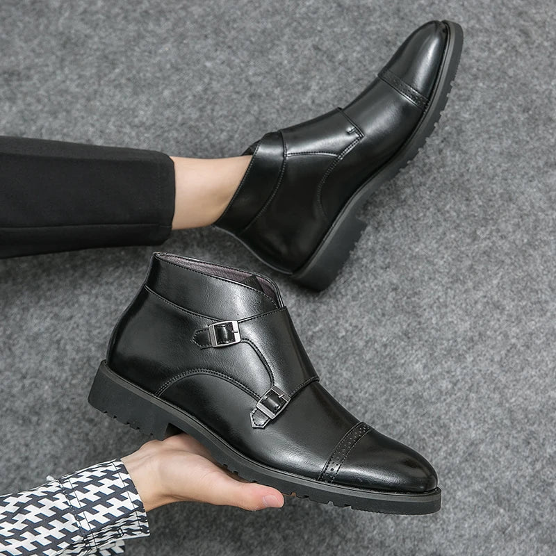 Francisco - Botas con Doble Hebilla