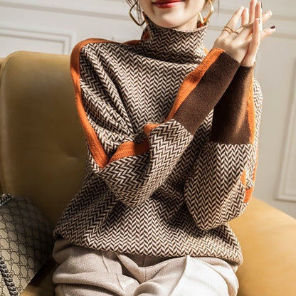 Leonor - Luxurious High Neck Sweater