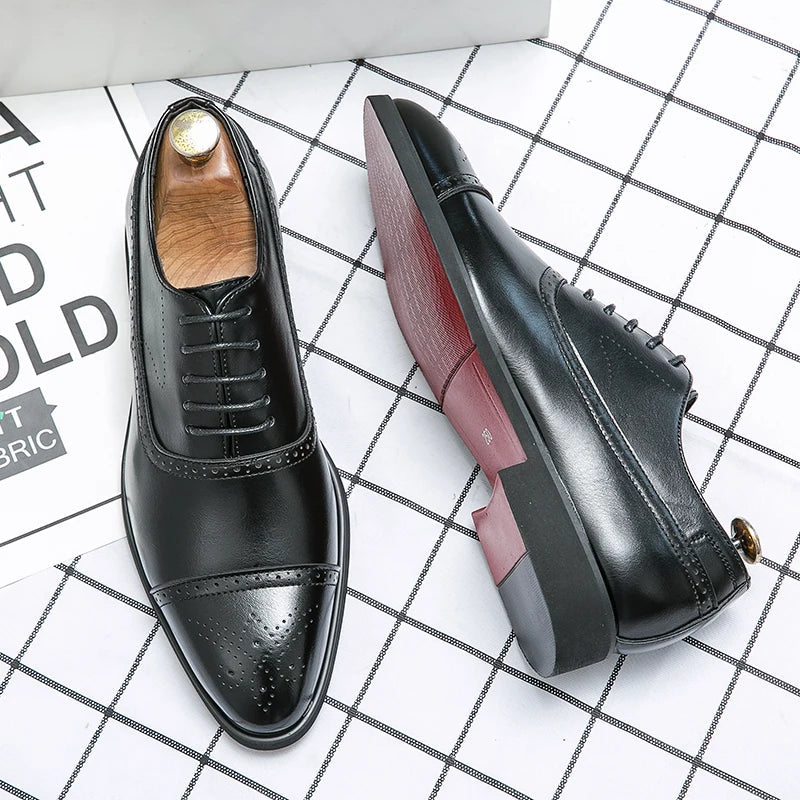 Mário - Elegantes Sapatos de Couro