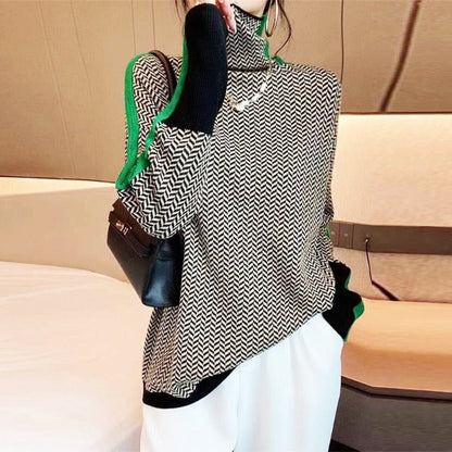 Leonor - Luxurious High Neck Sweater