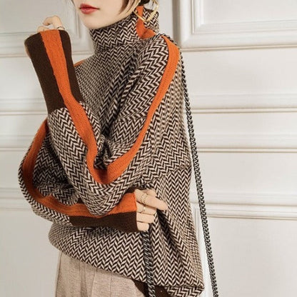 Leonor - Luxurious High Neck Sweater