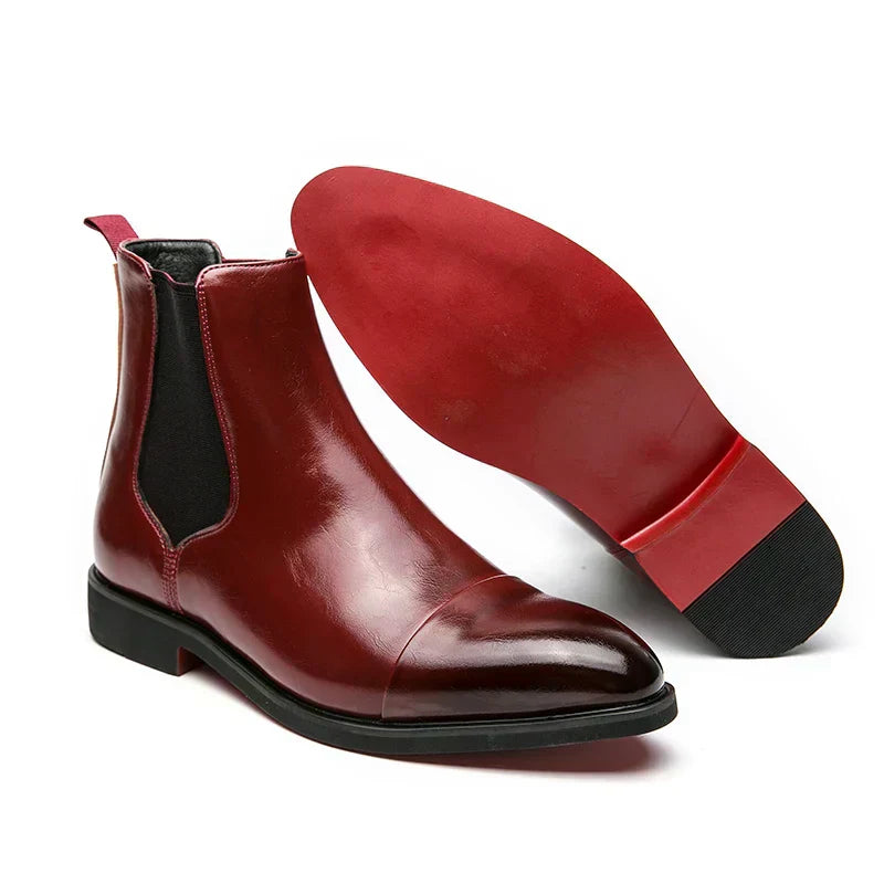 Hugo - Botas Chelsea de Couro