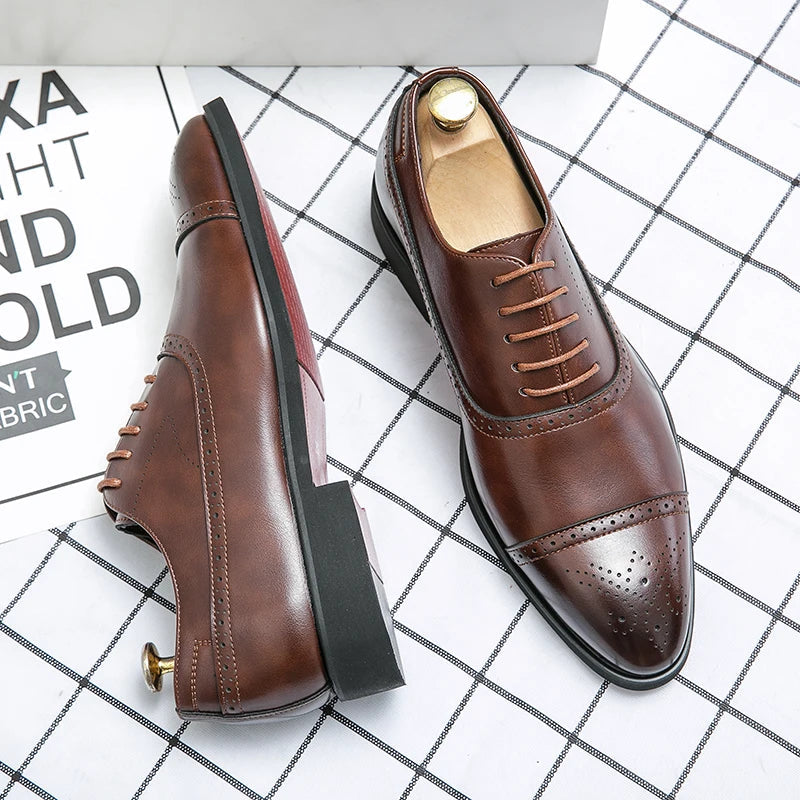 Mário - Elegantes Sapatos de Couro