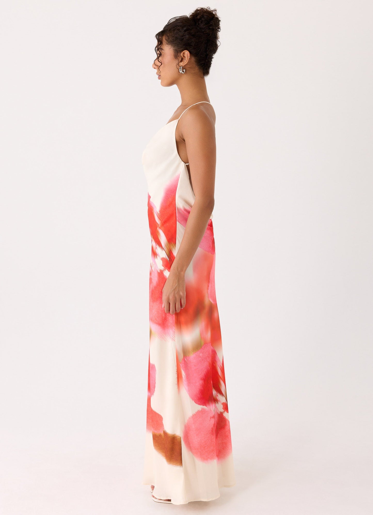 Vestido Maxi Samya com Capuz - Rosa Pastel