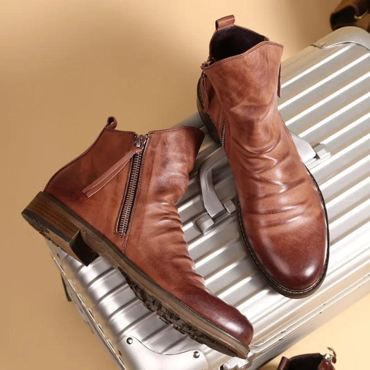 Botas Chelsea de Cuero Paulo