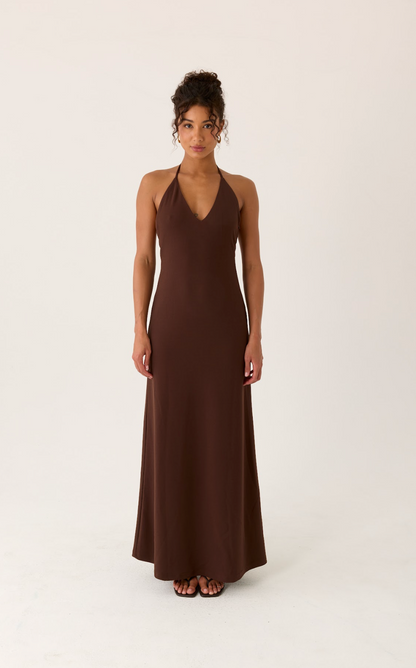 Maxi Dress Endless Sunday - Chocolate