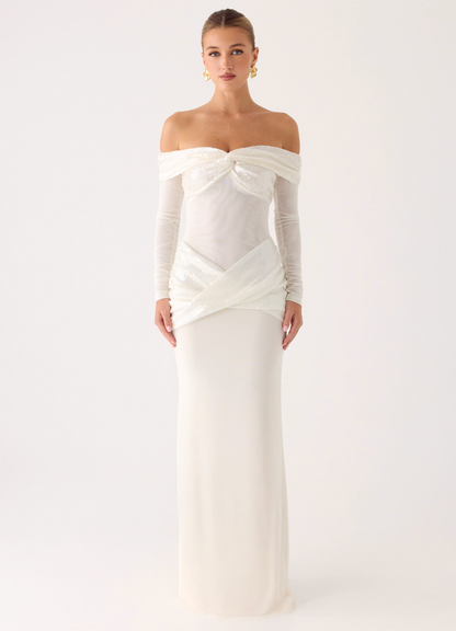 Maxi Dress Never Really Over - White