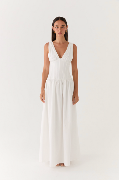 Maxi Vestido Eunbi - Branco