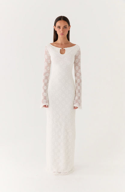 Maxi Vestido Theresea - Branco
