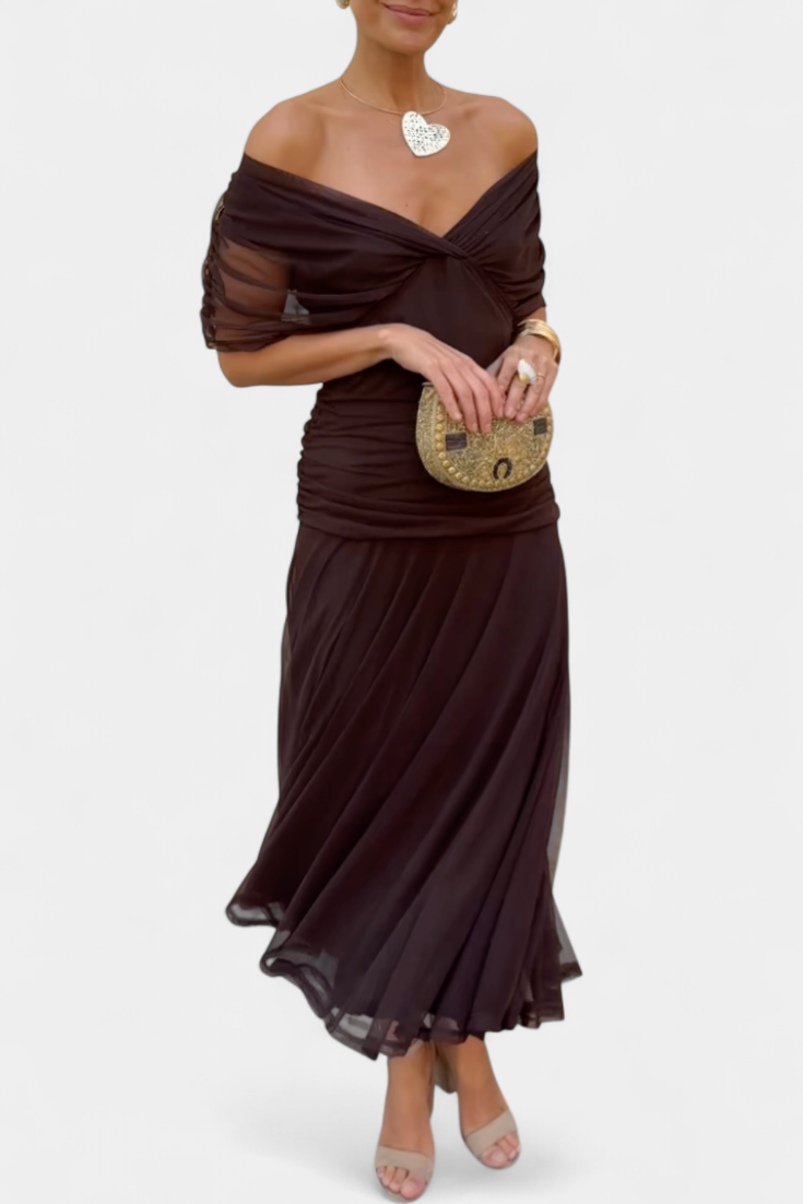 Luana - Vestido Chic con Escote en V