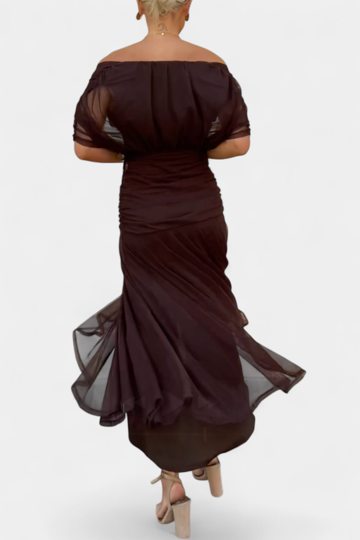 Luana - Vestido Chic con Escote en V