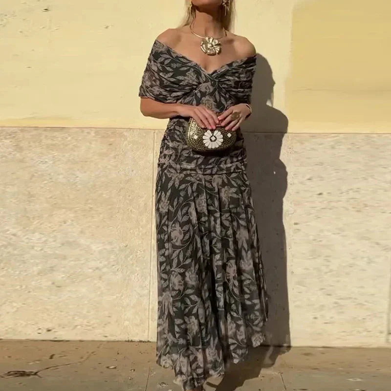Luana - Vestido Chic con Escote en V
