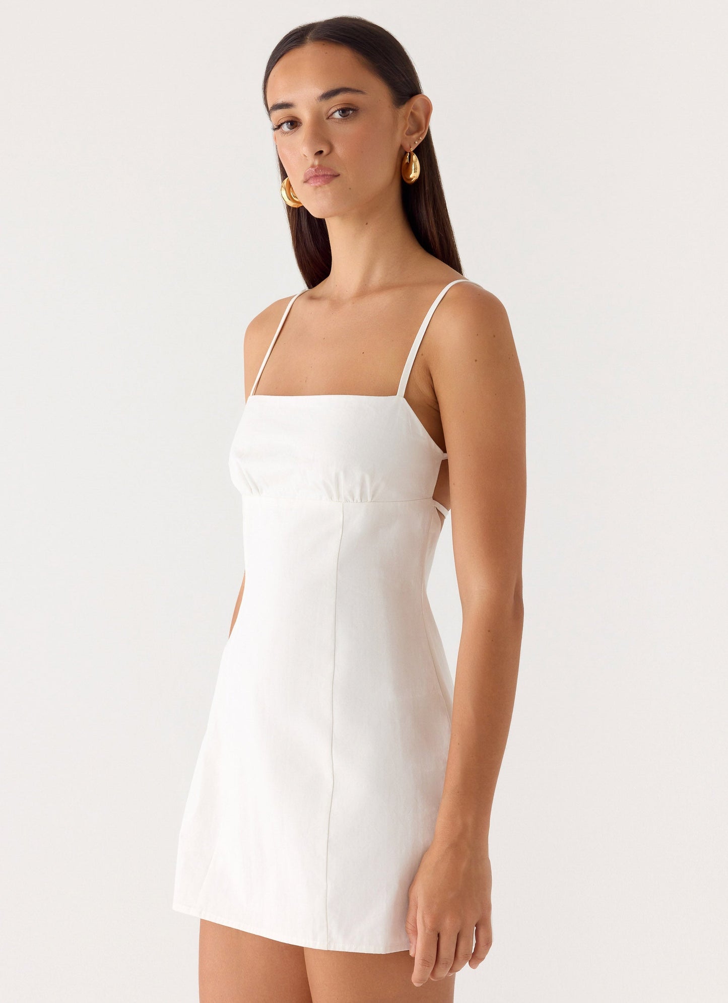 Vestido Mini Second Sun - Branco Puro