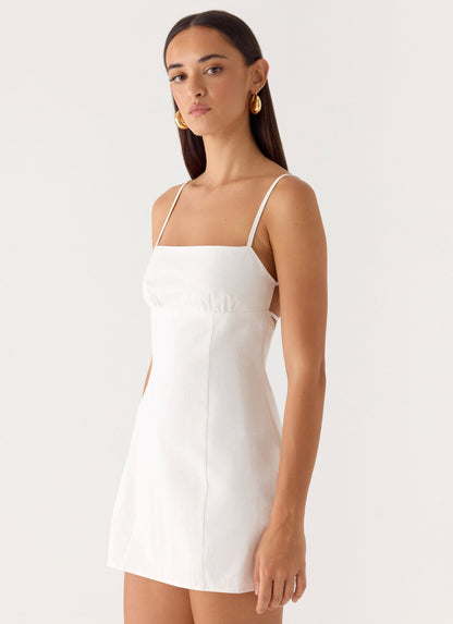 Vestido Mini Second Sun - Branco Puro