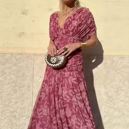 Luana - Vestido Chic con Escote en V