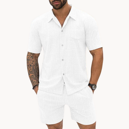 Conjunto Retro de Camisa e Calções