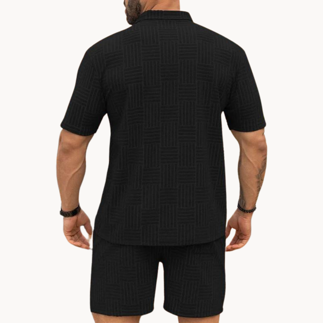 Conjunto Retro de Camisa e Calções