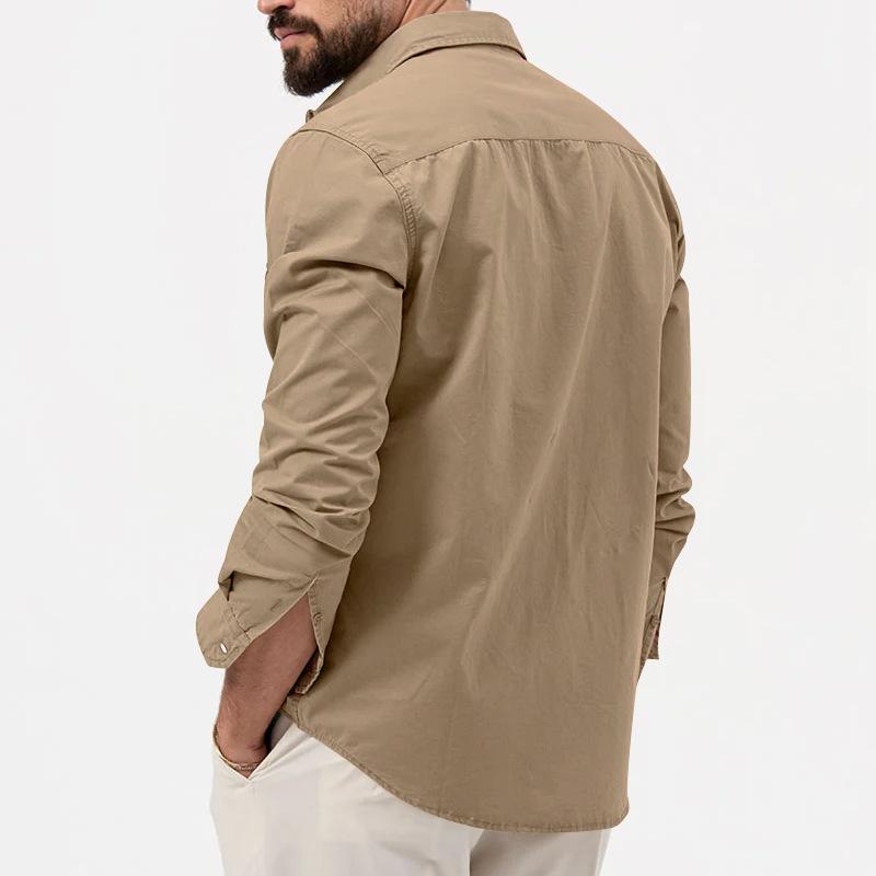 Camisa Térmica con Bolsos Cargo Confortables