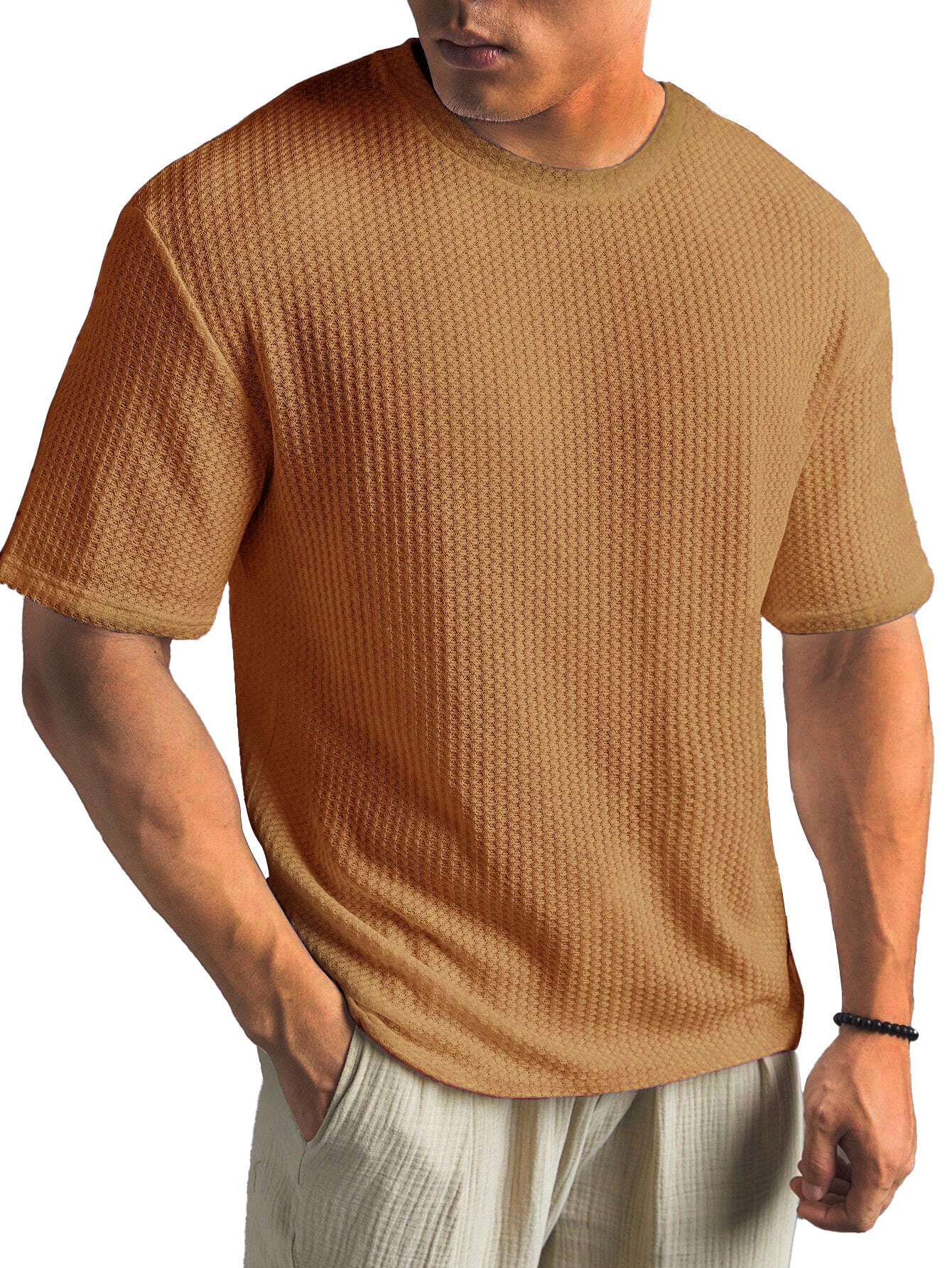 Camisa - Mistura Elegante com Corte Sofisticado