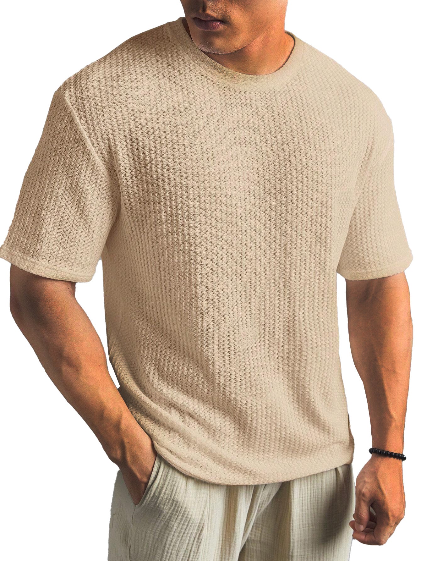 Camisa de Mezcla Suave con Corte Neat