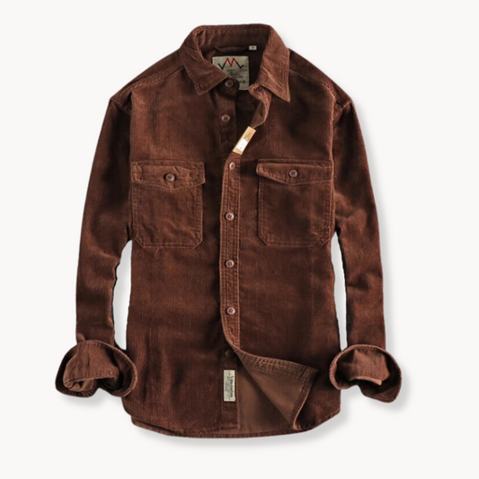 Camisa de Veludo Macio