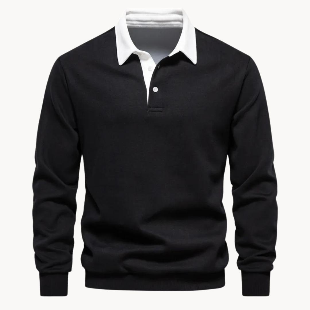 Sudadera Polo Suave y Flexible