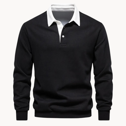 Sudadera Polo Suave y Flexible