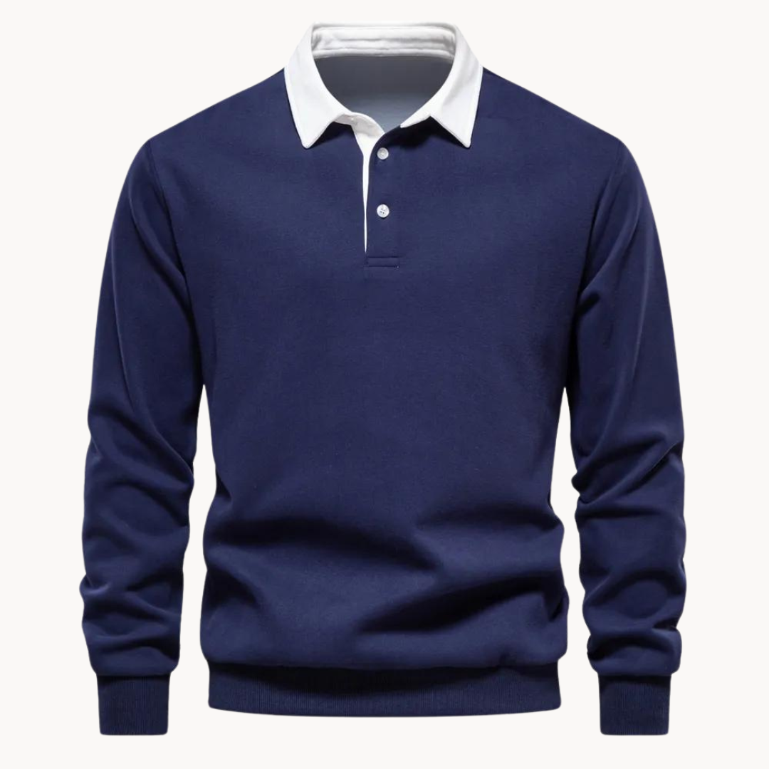 Sudadera Polo Suave y Flexible