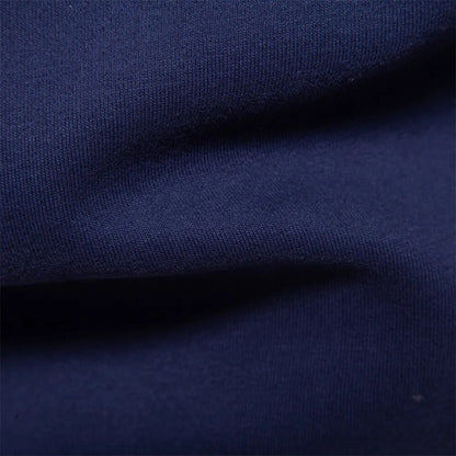 Flexible Soft-Blend Polo Sweatshirt