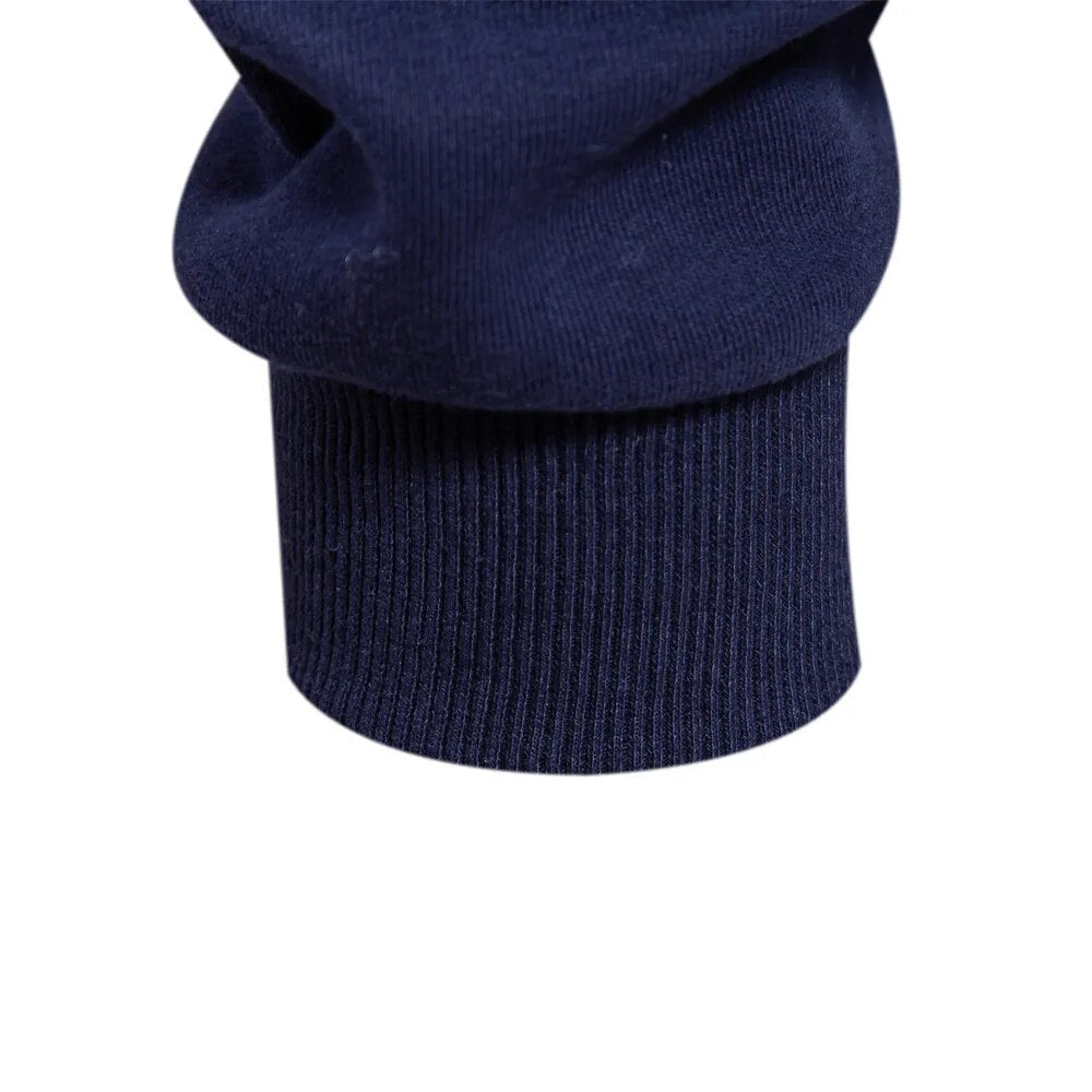 Flexible Soft-Blend Polo Sweatshirt