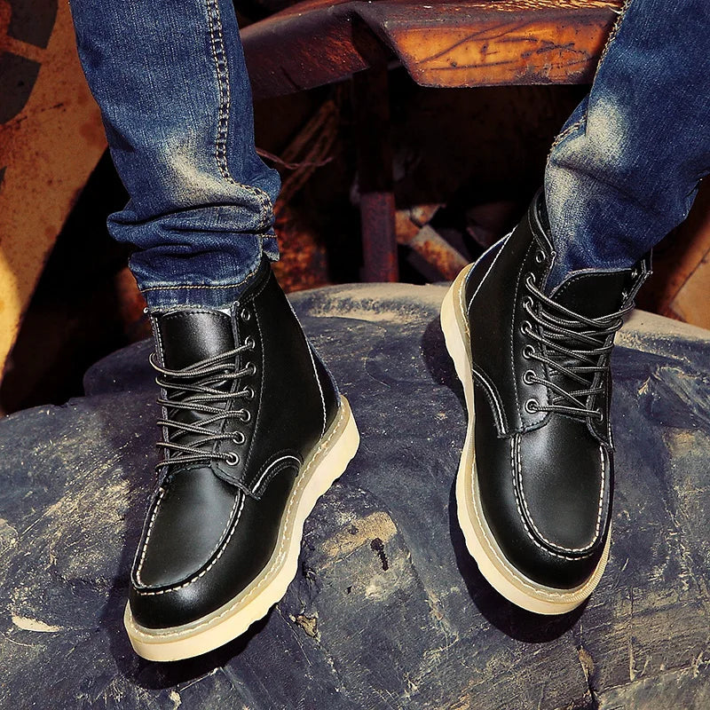 Daniel - Botas de Couro Autêntico
