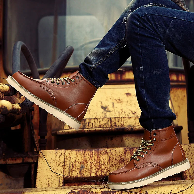Daniel - Botas de Cuero Auténtico