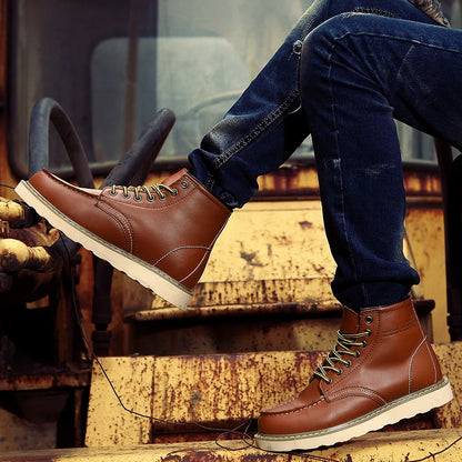 Daniel - Botas de Cuero Auténtico