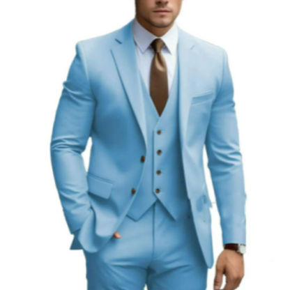 Traje de Hombro Suave con Solapa Estructurada