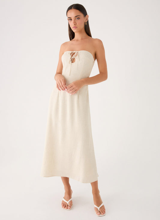 Sun Searching Midi Dress - Aveia
