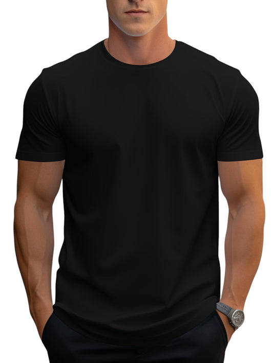 Playera de Corte Regular con Cuello Suave