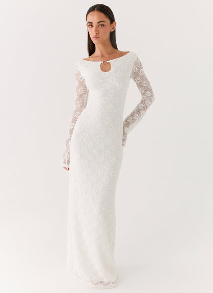 Maxi Vestido Theresea - Branco