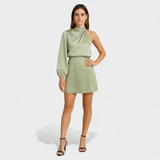 Valmira - Vestido de Festa com Design Assimétrico