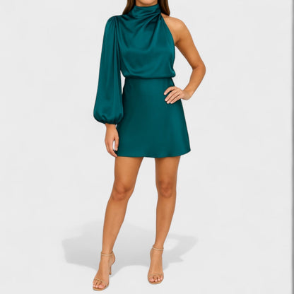 Valmira - Vestido de Festa com Design Assimétrico